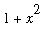 1+x^2