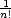 1-
n!