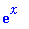 exp(x)