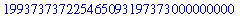 199373737225465093197373000000000