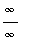 infinity/infinity