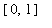 [0, 1]