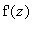 `f'`(z)