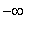-infinity