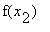 f(x[2])