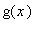 g(x)