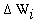 Delta*W[i]