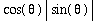 cos(theta)*abs(sin(theta))