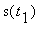 s(t[1])
