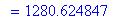 `` = 1280.624847
