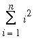 Sum(i^2,i = 1 .. n)