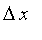 Delta*x