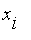 x[i]