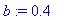 b := .4