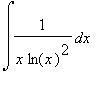 Int(1/(x*ln(x)^2),x)