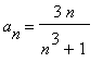 a[n] = 3*n/(n^3+1)