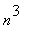 n^3