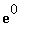 exp(0)