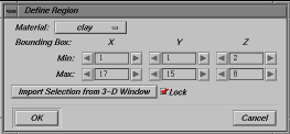 Figure 9: Material Regions Painter Widget