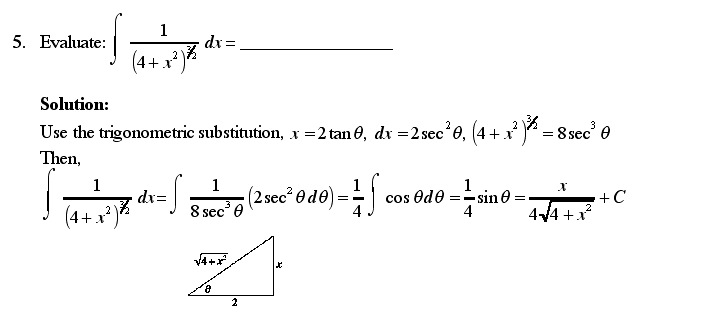 Practice Exam 2C Solutions Math 142